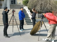 公司表拍团队在韩城燎原煤矿进行采访