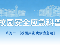 守护青春，安然同业丨校园安全应急科普系列3